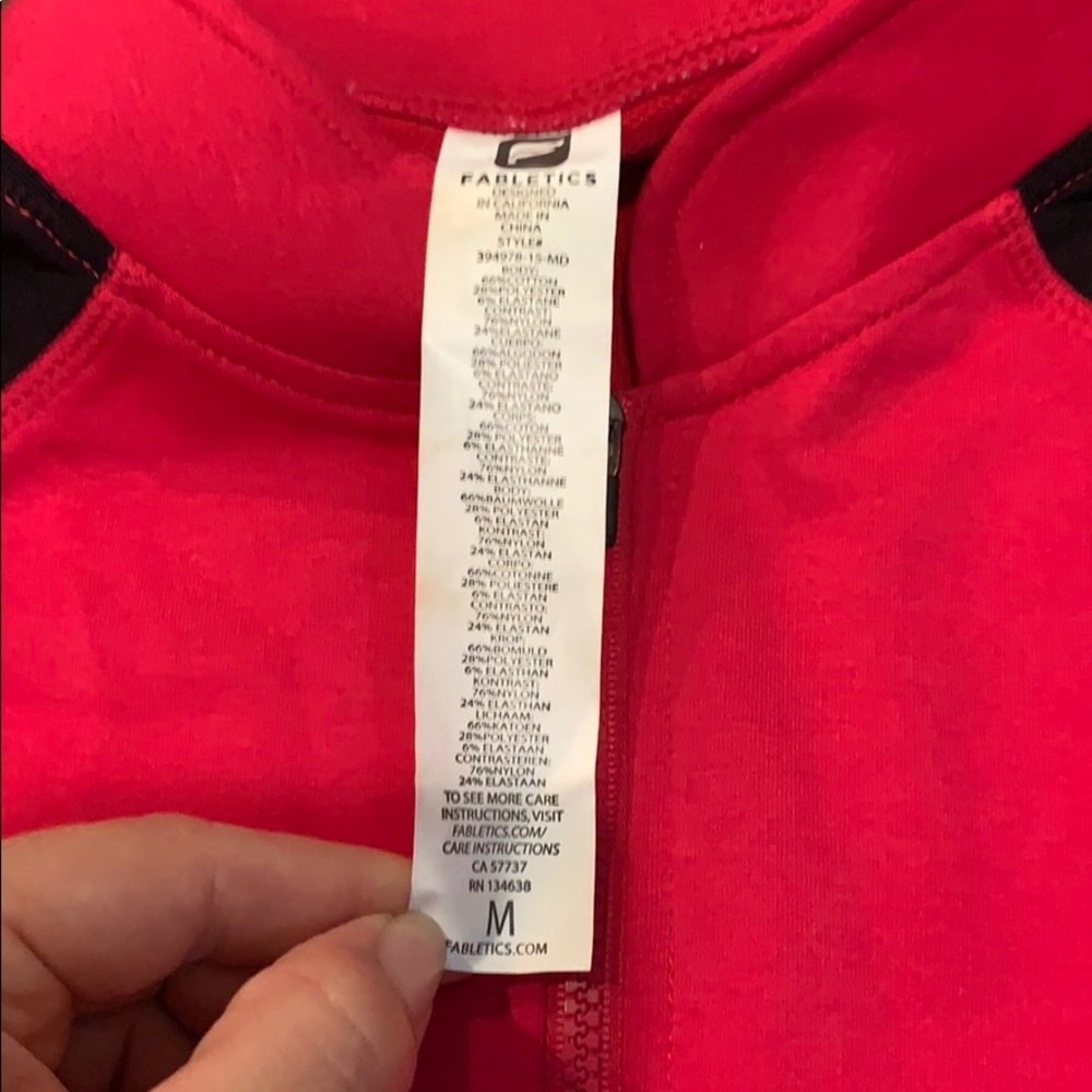 Fabletics Half Zip Top - image 4